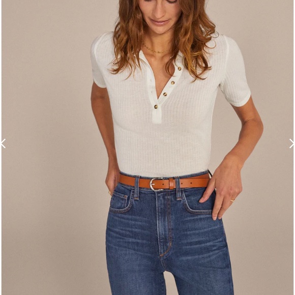 NEW W/O TAGD FAVORITE DAUGHTER Erin Polo Ivory - Picture 1 of 4